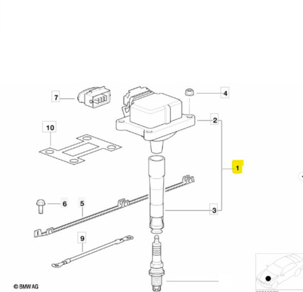 IGNITION COIL PACK | BREMI | 11856T