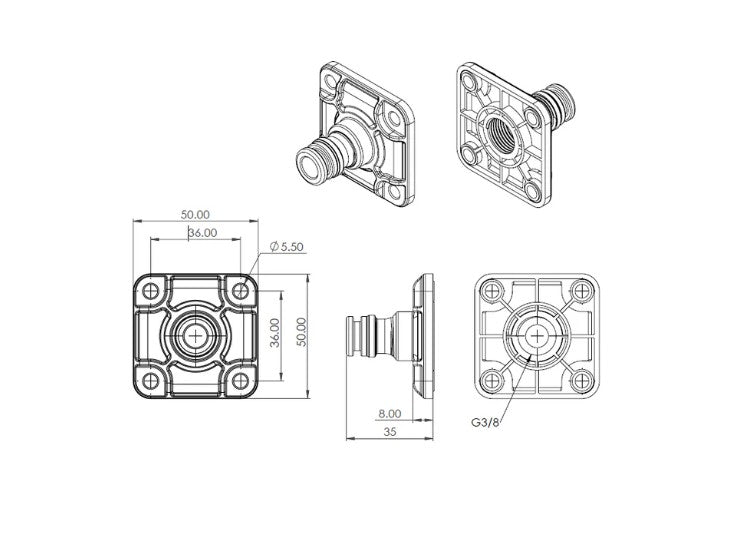 BULKHEAD KIT | PAK | UNIVERSAL