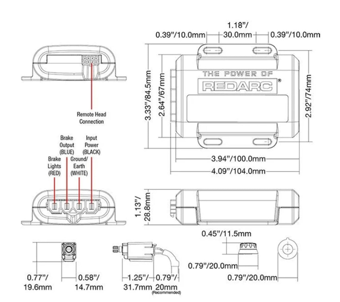 BRAKE CONTROLLER | AO | REDARC