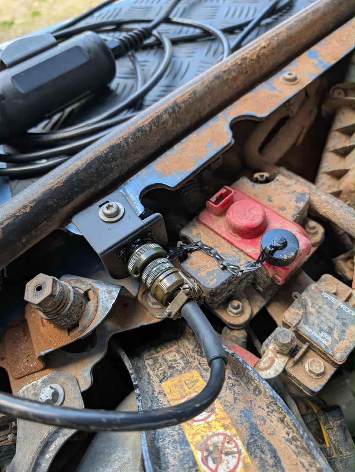 RED WINCH CONTROLLER | MILSPEC | INEOS