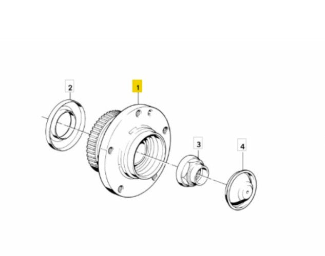FRONT WHEEL BEARING | FEBI | 18769
