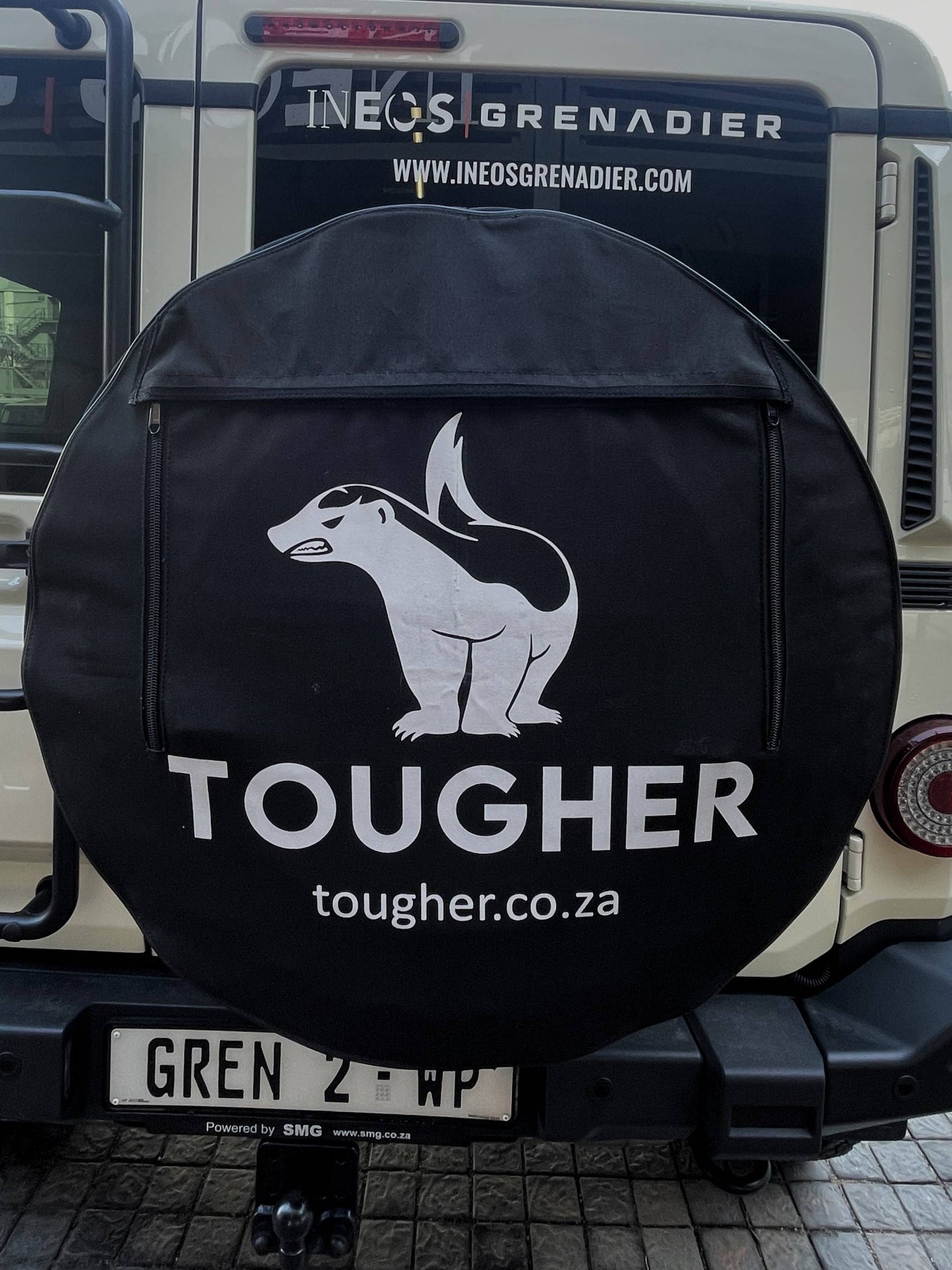 SPARE WHEEL COVER | TOUGHER | GRENADIER
