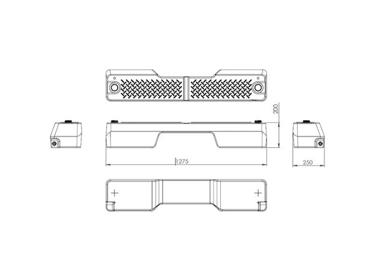 FOOTWELL WATER TANK | PAK | 40L