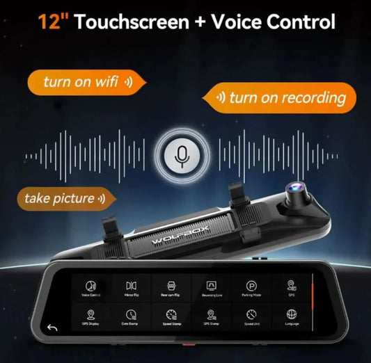 WOLFBOX SMART MIRROR | AO | G900TRIPRO