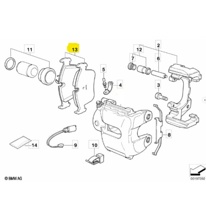 BRAKE PAD | FERODO | FDB779 | FRONT