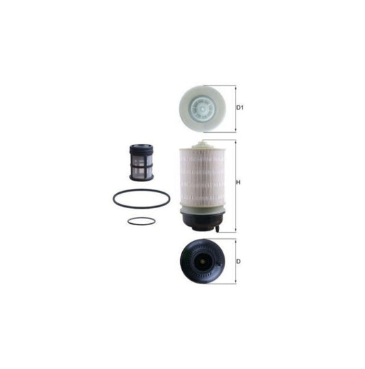 FUEL FILTER | MAHLE | KX 581 KIT